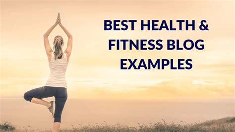 Best Health And Fitness Blog Examples Blogging Guide