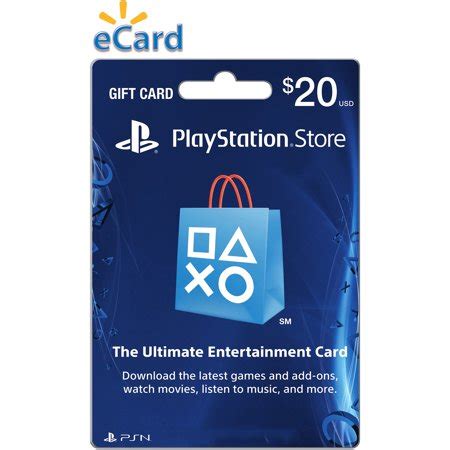 Physically give your friend the gift card — or simply the card's digital code. $20 PlayStation Store Gift Card, Sony, Digital Download, 799366781035 - Walmart.com