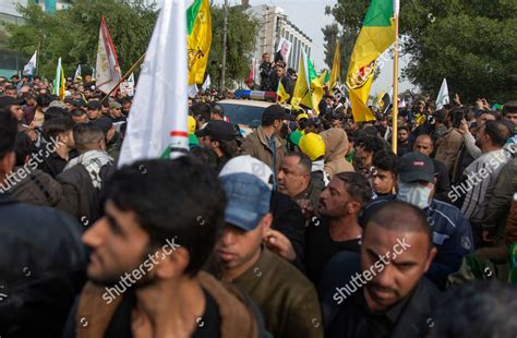 Mourners March During Funeral Irans Top Editorial Stock Photo Stock