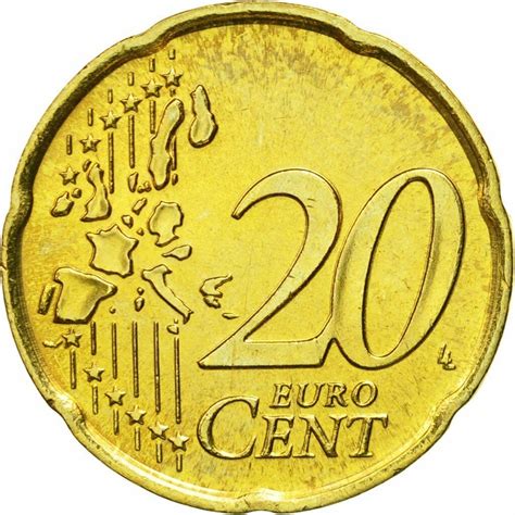 20 Euro Cent 2002 R Euro 2002 Present San Marino Coin 46538