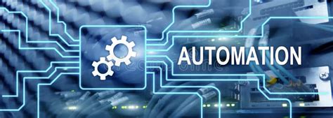 Automation Productivity Increase Concept Technology Process On A