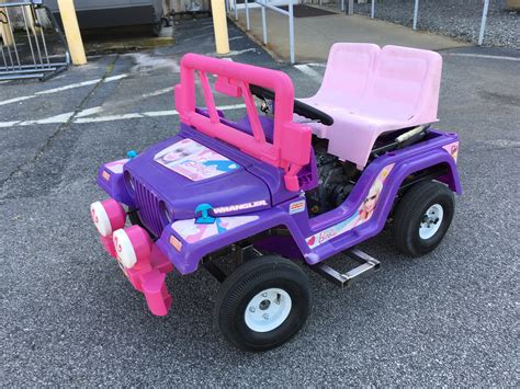 Want To See What A 250cc Barbie Jeep Looks Like In Motion Of Course