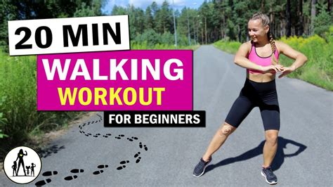 20 Min Walking Cardio Workout Intense Full Body Workout For Total