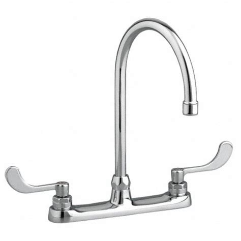 Check spelling or type a new query. AMERICAN STANDARD Chrome, Gooseneck, Bathroom Sink Faucet ...