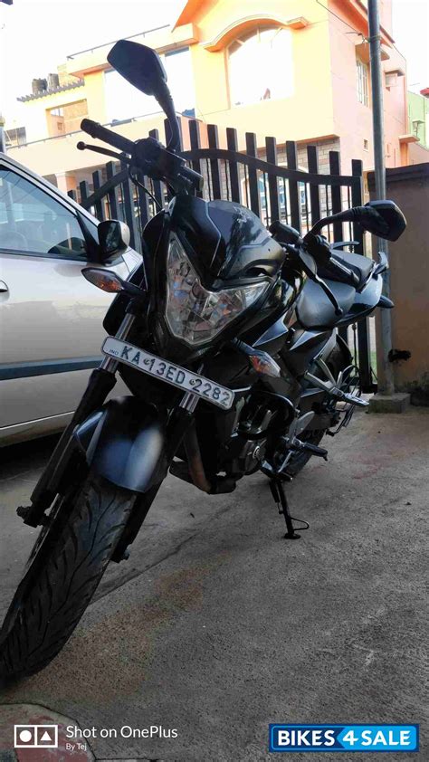 Details, specifications, mileage, images, colors. Used 2014 model Bajaj Pulsar 200 NS for sale in Hassan. ID ...