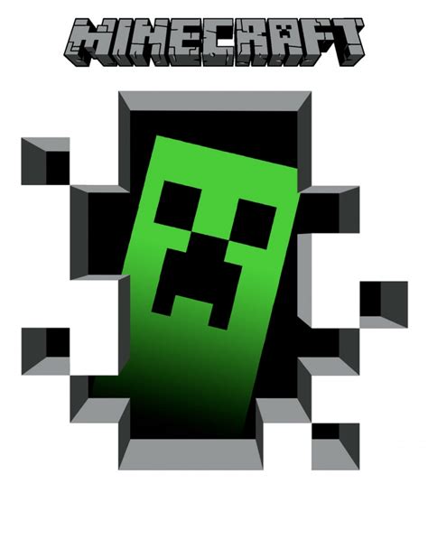 Printable Minecraft Logo