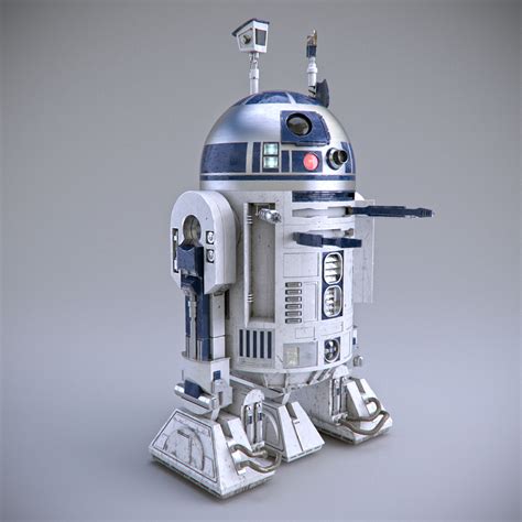 Star Wars R2d2 3d Model