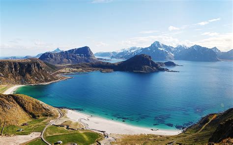 Haukland Beach Lofoten Islands Northern Norway World Beach Guide