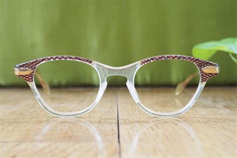 vintage cateye glasses 1960s wonderful two toned 12 karat etsy cat eye glasses vintage