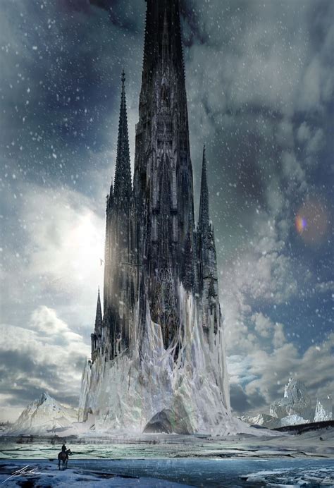 Alex Ruiz Frozen Tower Fantasy Landscape Dark Tower Art