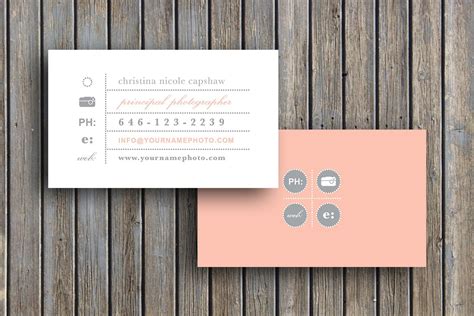 I have seen some esty sellers with the orange etsy logo on their cards. Vintage Business Card Template ~ Business Card Templates ...