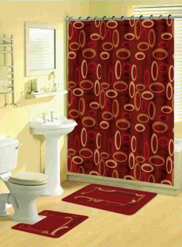 Shower Curtain Rug Set Ebay