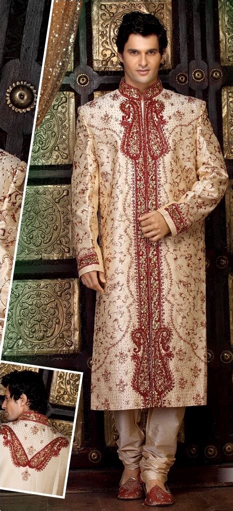 Latest fashionable wedding suit for groom. pakistani wedding dresses for men ~ All About Pakistan