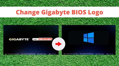 Change Gigabyte Bios Logo Official Method Youtube