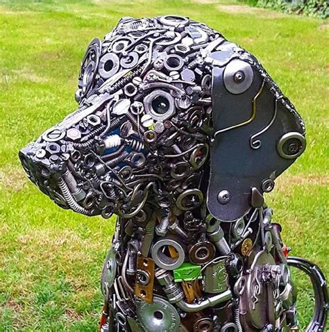 Brian Mock Creates Large Metal Animal Sculptures You Will Want In Your Home