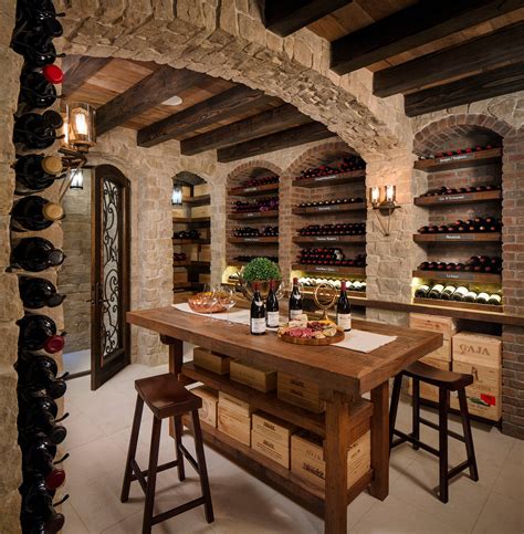 Stone Wine Cellar Ideas Modern Rustic And Traditional Wine Cellars