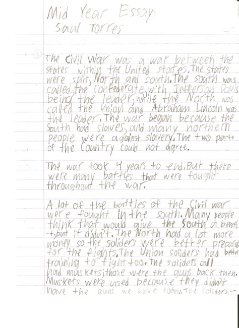 7th Grade Expository Essay Sample Essay Writing Top