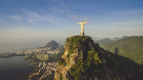 Corcovado Rio De Janeiro Brasil Dronestagram
