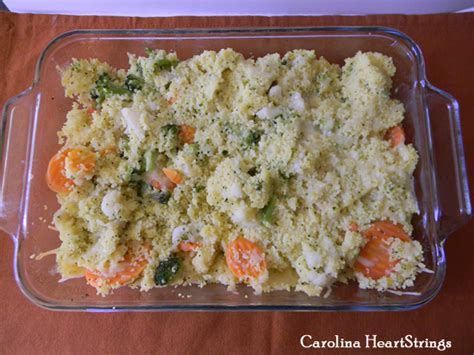 It takes but mere minutes to steam in the presence of hot water, can be combined with a multitude of ingredients, both sweet and savory. Parmesan and vegetable couscous. | Veggie casserole ...