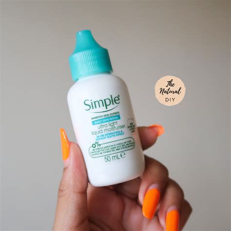 Simple Ultra Light Liquid Moisturizer Review The Natural Diy