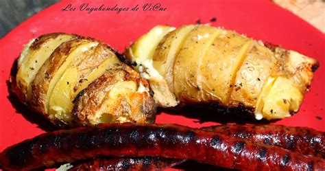 Les Vagabondages de Vi ne Pommes de terre au Merzer au barbecue