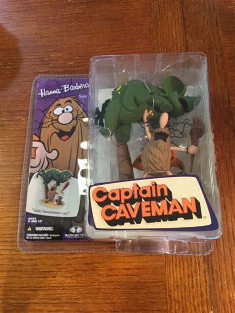Misb 2006 Captain Caveman Hanna Barbera Mcfarlane Toys Series 2 Ebay