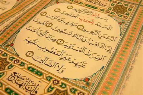 Keistimewaan Surat Al Fatihah Sebagai Surat Pembuka Dalam Al Quran