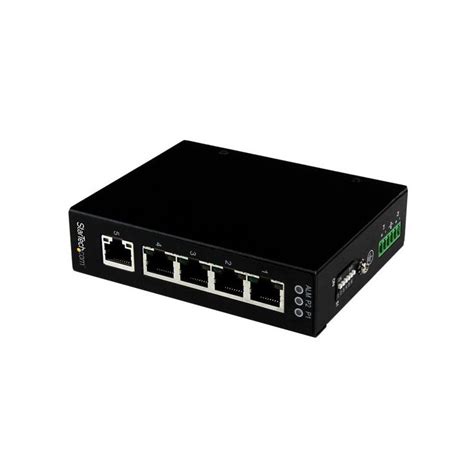 5 Port Unmanaged Industrial Gigabit Ethernet Switch Din