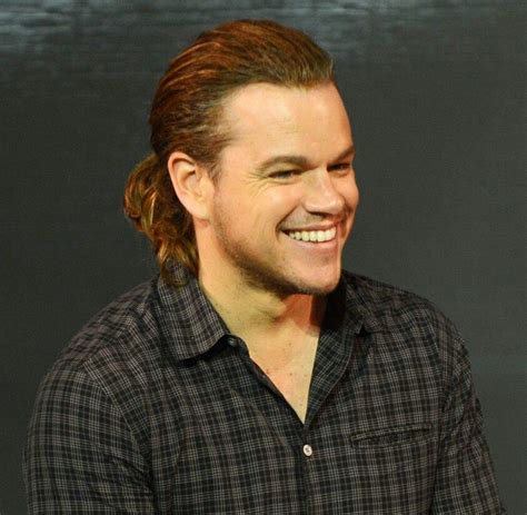 Matt Damon Suits Long Hair Celebrity Beauty Celebrity Gossip