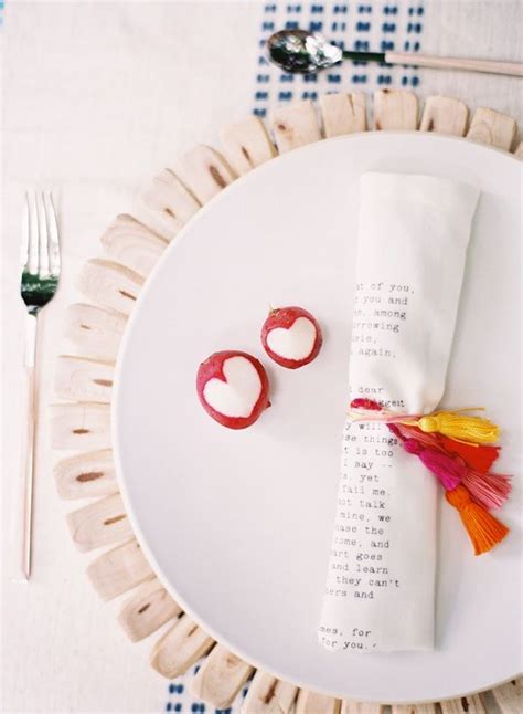 Tassel Wedding Place Setting Ideas Once Wed