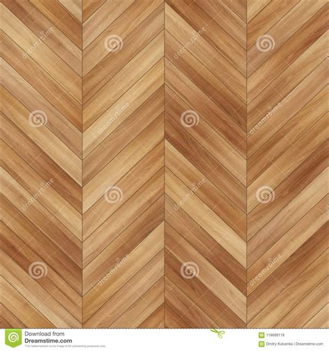 Seamless Wood Parquet Texture Chevron Light Brown Stock Photo Image