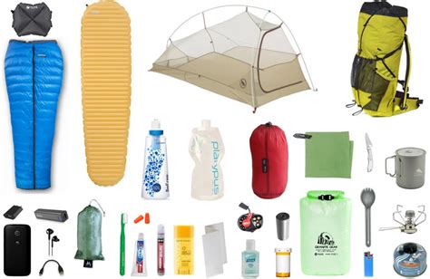 8 Lb Ultralight Backpacking Gear List For Thru Hiking Ultralight