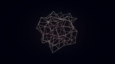 Abstract Wireframe Wallpaper 1920x1080