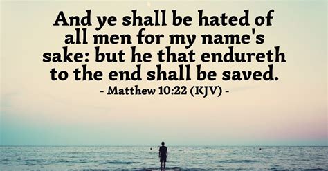 Matthew 1022 Kjv — Todays Verse For Thursday October 22 2020