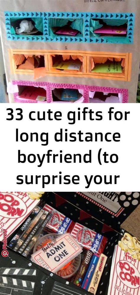 Find a special and memorable gift for your boyfriend or girlfriend. DIY Gifts For Long Distance Boyfriend that he will ...