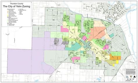 Printable Maps Thurston County