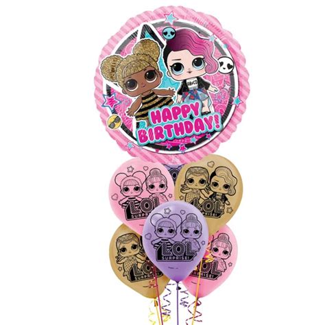 Lol Surprise Dolls Party Supplies Happy Birthday Balloon Pack Girl Decoration Eur 1273