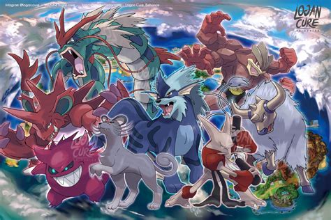 Alola Form Pokemon By Logancure On Deviantart