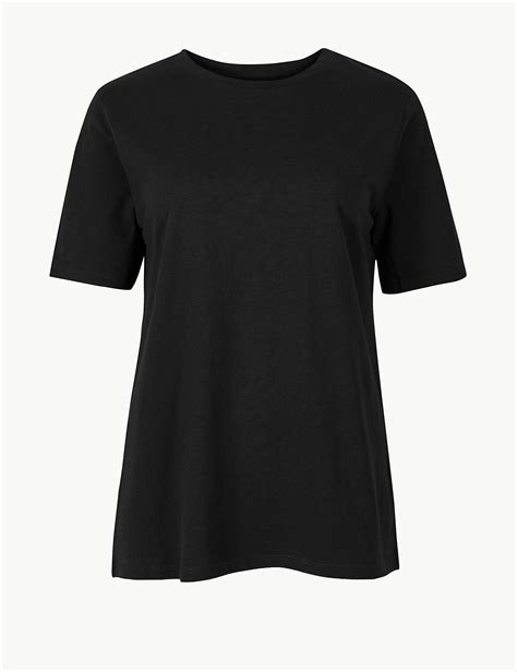 Mands Collection Pure Cotton Straight Fit T Shirt