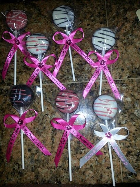 Baby Shower oreo cookie pops | Oreo cookie pops, Cookie pops, Baby shower
