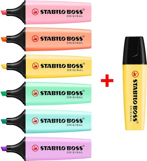 Stabilo Boss Original Pastel Highlighter Pens Highlighter Markers