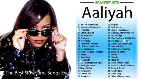 Aaliyah Best Playlist Songs Aaliyah Greatest Hits Collection Youtube