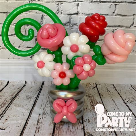 Balloon Flowers And Bouquets Come To My Party