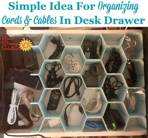 Cable And Cord Storage Ideas And Organization Tips