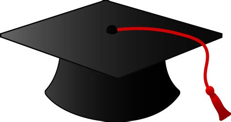Black Graduation Hats Clipart Best