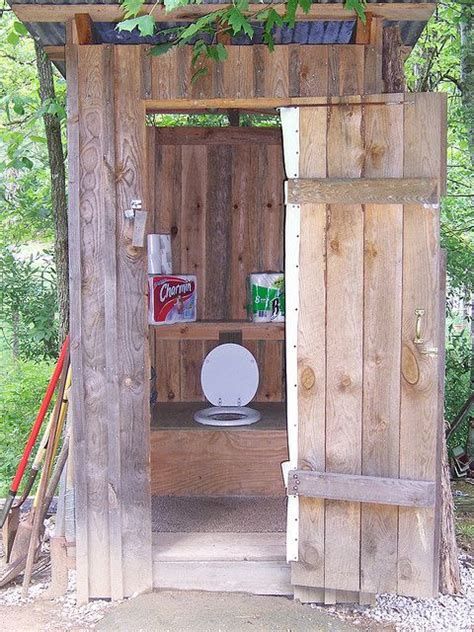 His Outhouse Outhouse Bathroom Outhouse Outdoor Toilet