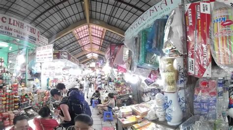 Ben thanh market is in downtown ho chi minh city, where many office buildings and trading centers are located. Ben Thanh Market in Saigon, Vietnam - 360° - YouTube