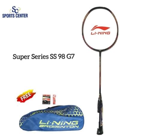 Jual Raket Badminton Lining Super Series SS G SS Gen Free Tas Lining Original Senar