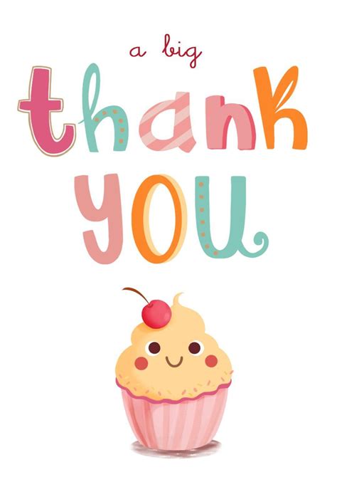 A Big Thank You Free Thank You Card Template Greetings Inside Sorry