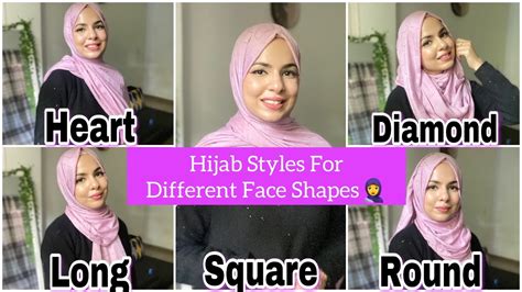 Everyday Hijab Styles For Different Face Shapes 5 Simple And Classy Hijab Tutorials